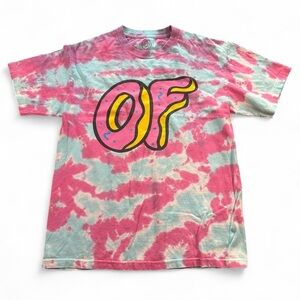 Odd Future Men’s Tyler the Creator Tie-Dye Donut T-Shirt Size Medium